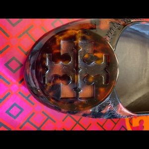 Minnie Travel Tortoiseshell Patent Leather Flats